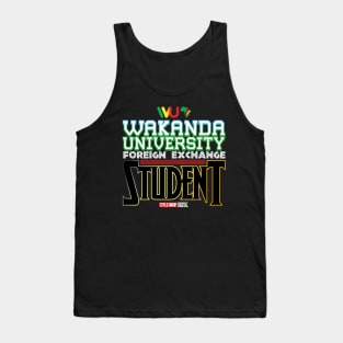 Wakanda University Foreign Exchange Student Tank Top